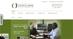 Desktop Screenshot of cohenjaffe.com